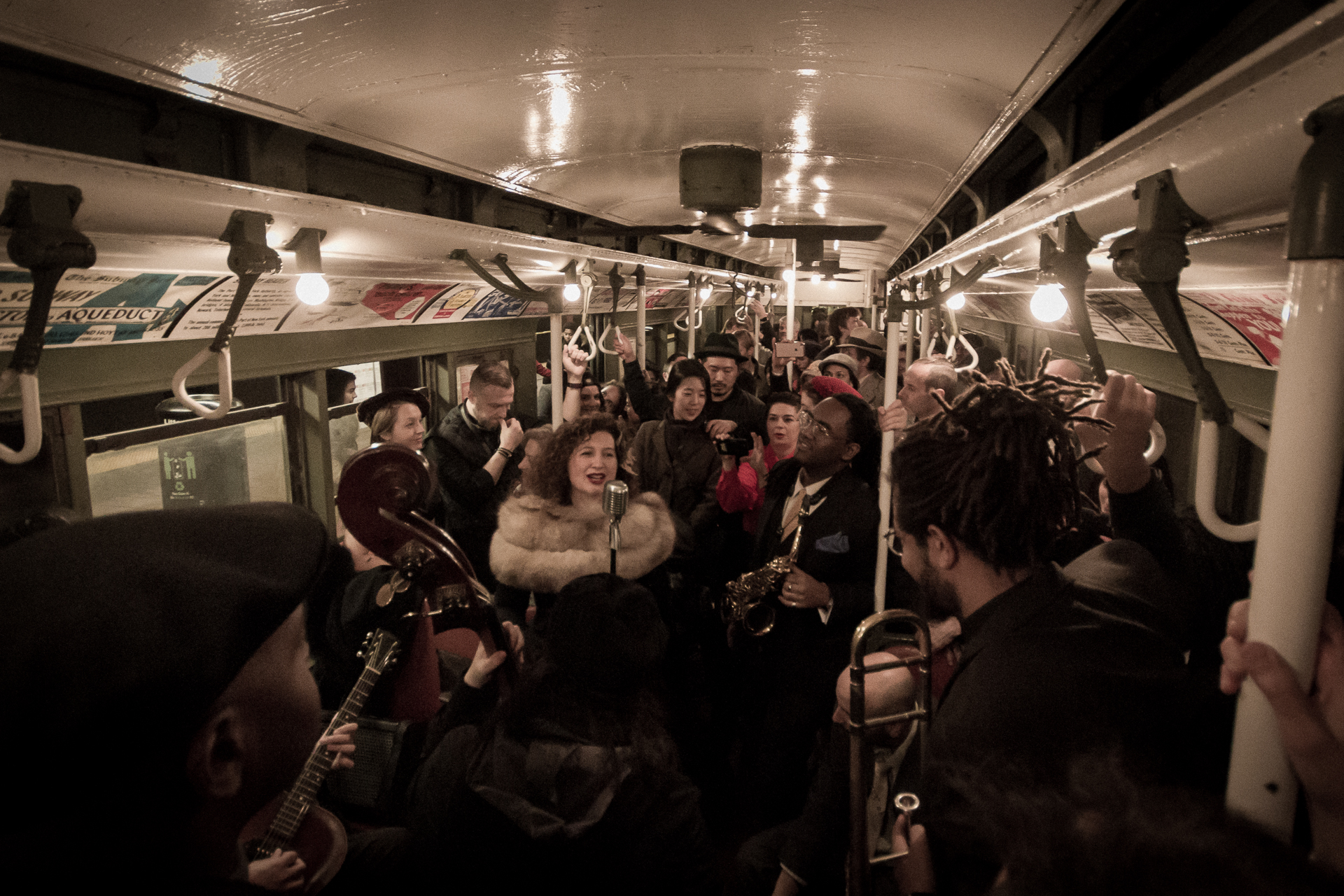 Svetlana & the Delancey Five, NYC Vintage Subway